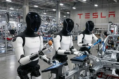 Humanoide Roboter Tesla